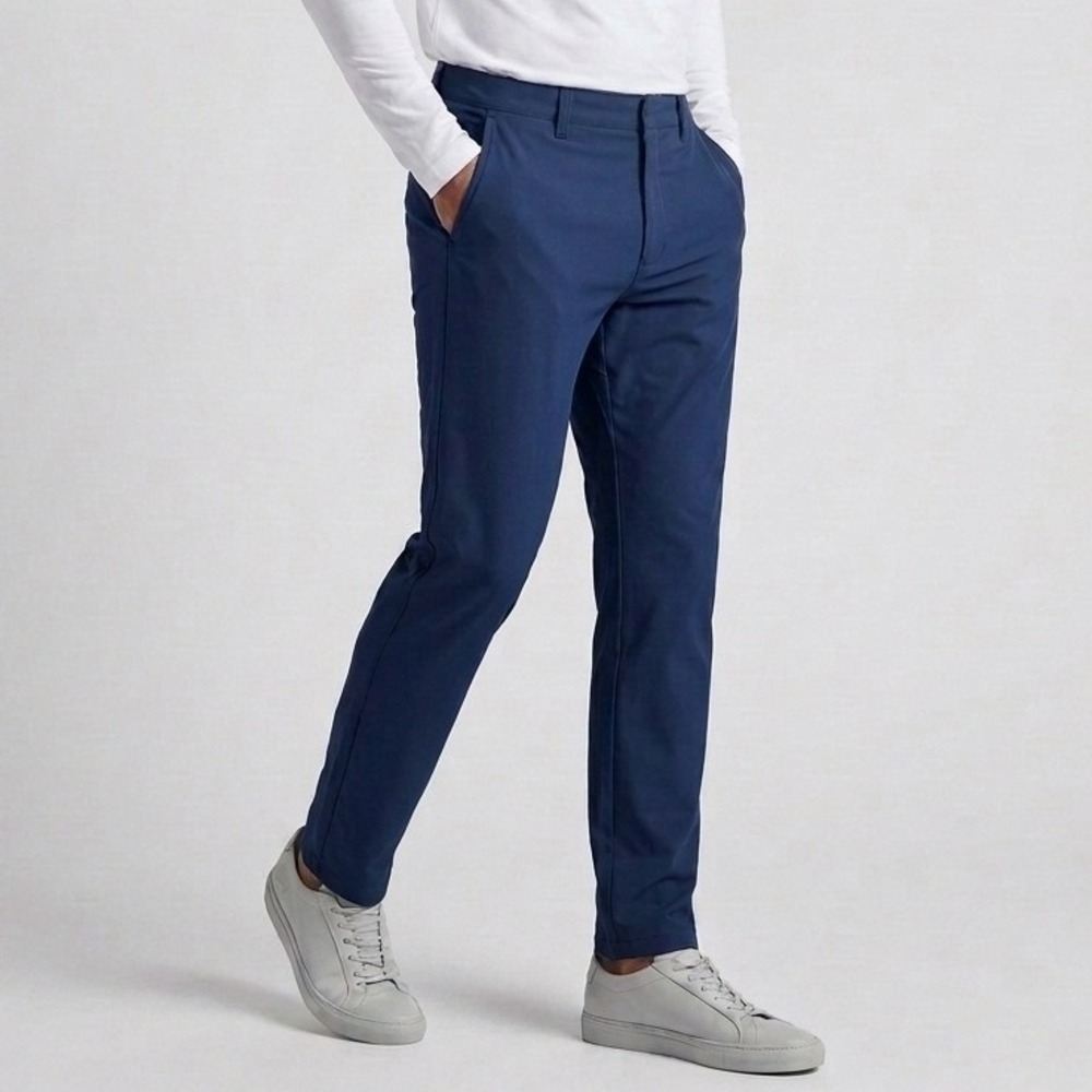 Rhone Commuter Pant Navy Blue Mens Technical Trousers Size 34x31
